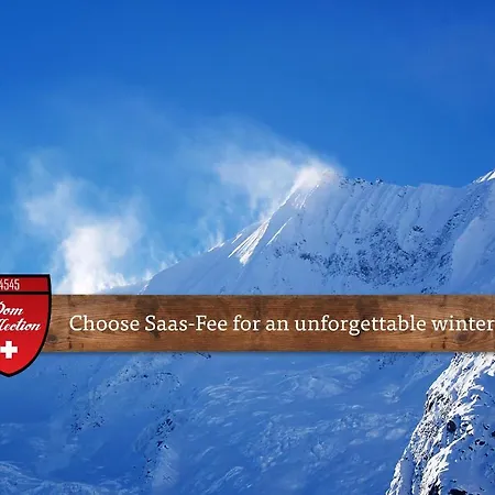 호텔 Du Glacier - The Dom Collection Saas Fee