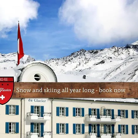 호텔 Du Glacier - The Dom Collection Saas Fee
